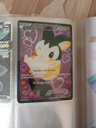 Cartas Pokémon Mew EX, Zekrom, Emolga, Melotta EX