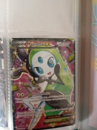 Cartas Pokémon Mew EX, Zekrom, Emolga, Melotta EX