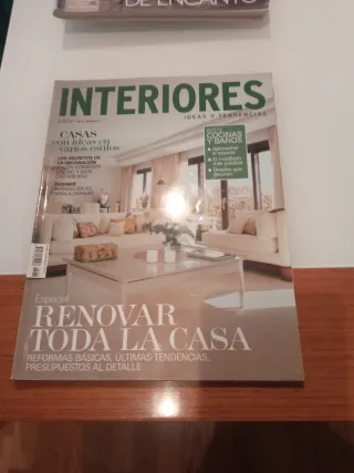 Lote 7 revistas Decoración y Diseño para la casa.