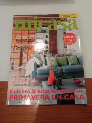 Lote 7 revistas Decoración y Diseño para la casa.