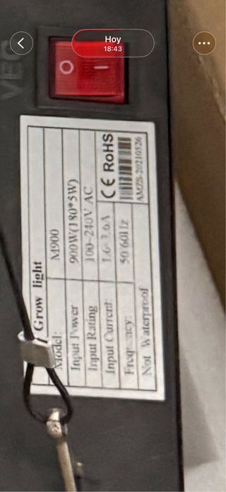 Cuadro LED Niell 900W