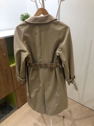 Gabardina Burberrys Vintage Clásica Beige