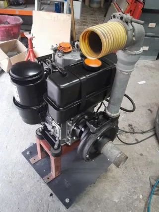 Motobomba diésel Lombardini BOMBA RIEGO