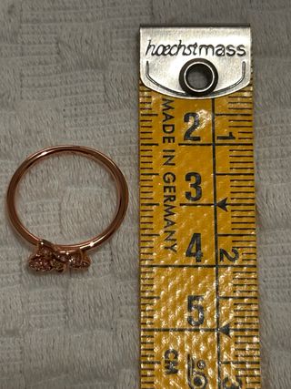 Anillo Flor Luxenter Oro Rosa y Circonitas