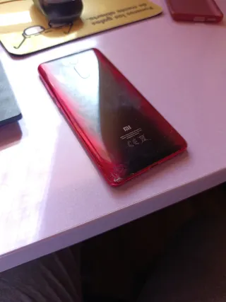 Telefono Mobile Nero/Rosso