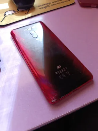 Telefono Mobile Nero/Rosso