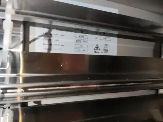 ABATIDOR DE TEMPERATURA 10 A -40°C 750W 160L