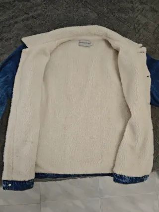 Chaqueta Vaquera Borreguito Azul Talla M