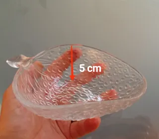 6 Vasos Fruta Vidrio Transparente