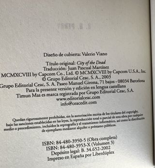 #555 La ciudad de los muertos - Resident Evil