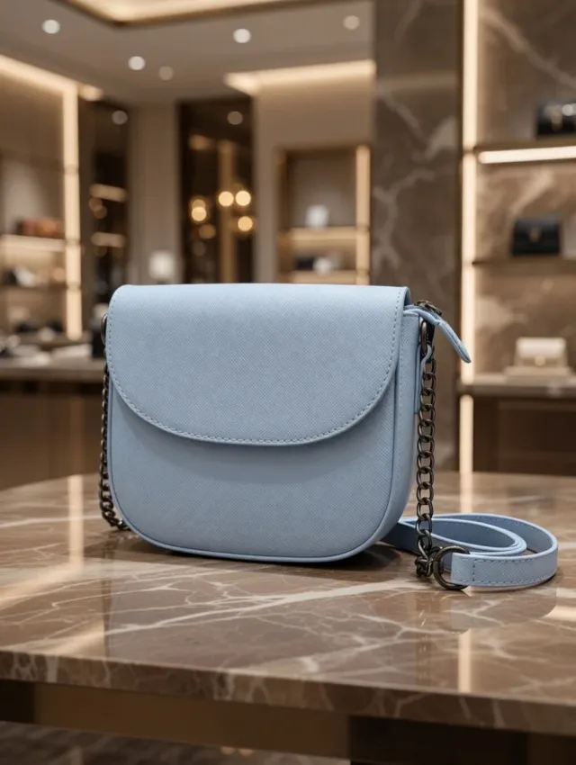 Bolso bandolera azul claro– NUEVO con etiqueta