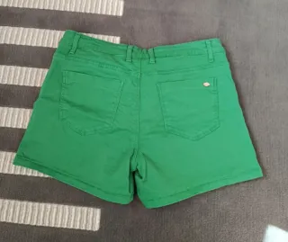 Stradivarius Pantalones Verdes Talla S