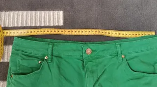 Stradivarius Pantalones Verdes Talla S