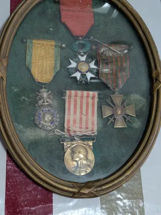 Medallas Francesas Primera Guerra Mundial