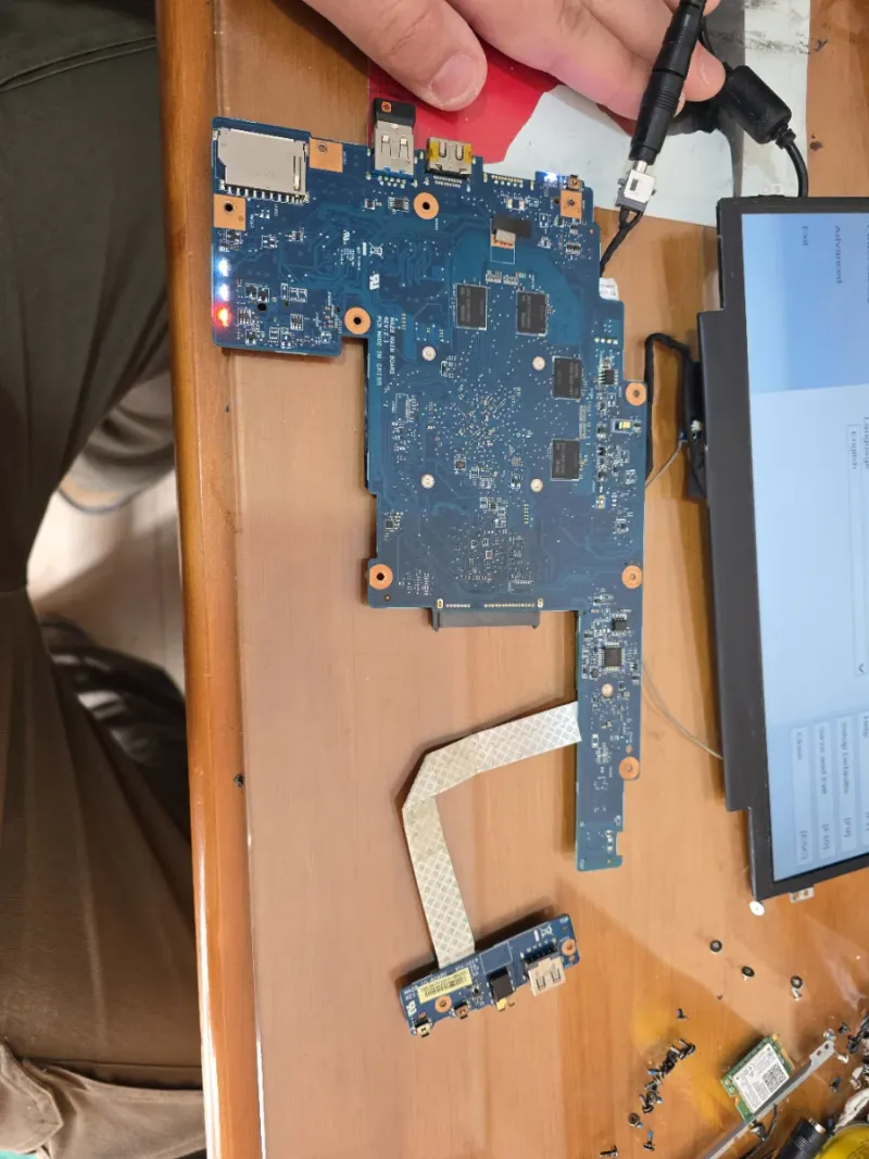 Placa base Toshiba L15W afbeelding 2