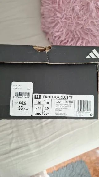 Zapatos de fútbol Nike Negro Naranja