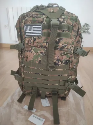 Mochila Táctica 45L Camuflaje