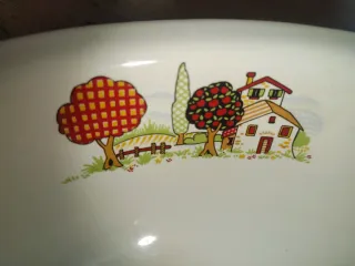 Tognana Piatto doppio in Porcellana