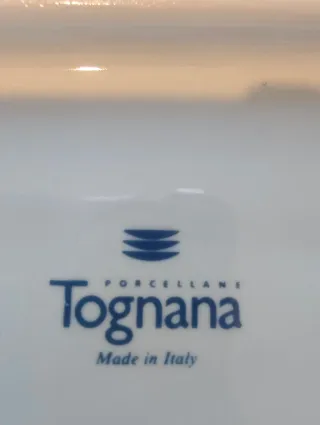 Tognana Piatto doppio in Porcellana