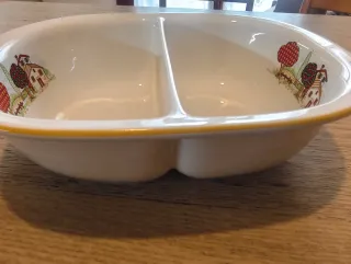 Tognana Piatto doppio in Porcellana