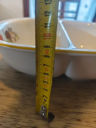 Tognana Piatto doppio in Porcellana