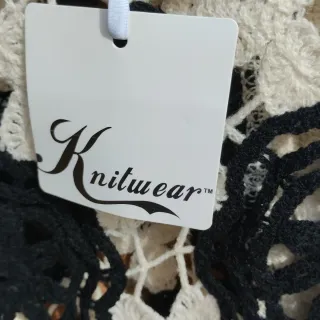 Chaqueta crochet mujer