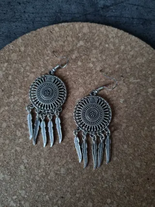 Orecchini etnici pendenti