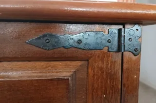 Bisagras de hierro decorativa (x5)