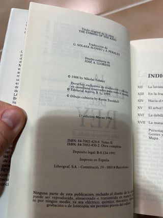 La llegada del rey Libro de Merlín Compelta