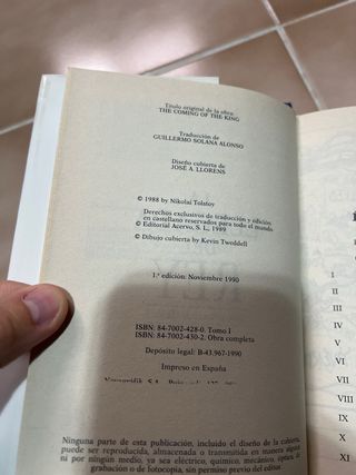 La llegada del rey Libro de Merlín Compelta