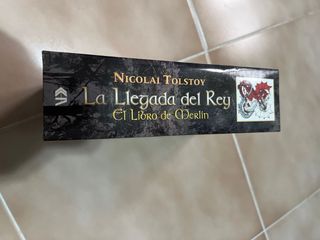 La llegada del rey Libro de Merlín Compelta