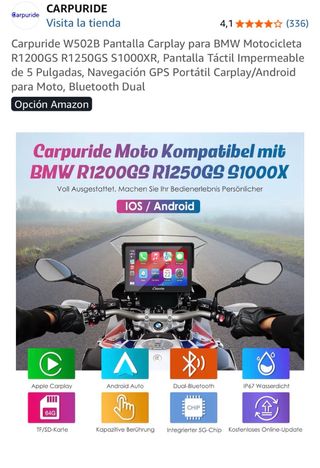 Carpuride 502B con adaptador BMW