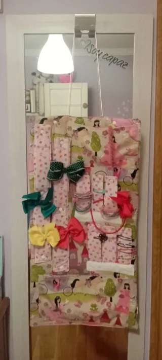Organizador de accesorios para niñas