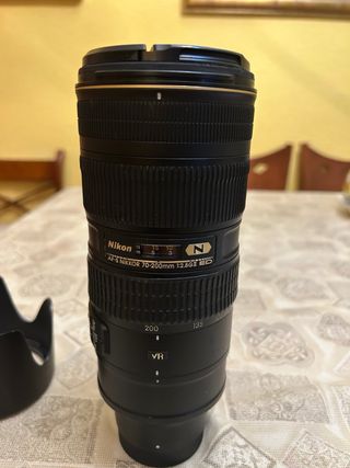Objetivo Nikon AF-S Nikkor 70-200mm f/2.8 GII ED