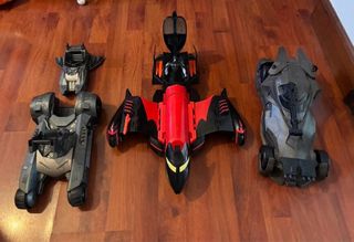 Lote de 3 vehículos de Batman