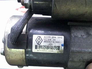 MOTOR ARRANQUE Renault Megane II Berlina 5P (10.2002->) 1.5 Authentique [1,5 Ltr. - 78 kW dCi Diesel]