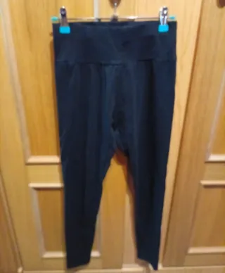 7 Leggings negros talla S