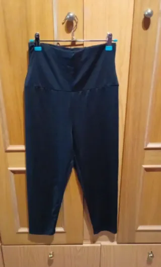 7 Leggings negros talla S