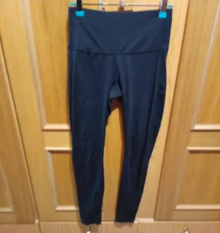 7 Leggings negros talla S