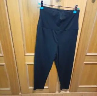 7 Leggings negros talla S