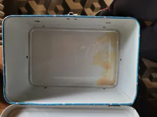 Latta Fioruccino fiorucci  Robot Vintage rara tin