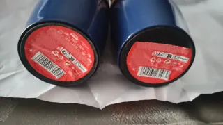 Lote 2 vasos térmicos azules