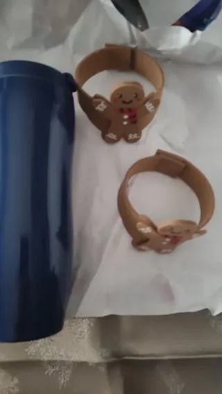 Lote 2 vasos térmicos azules