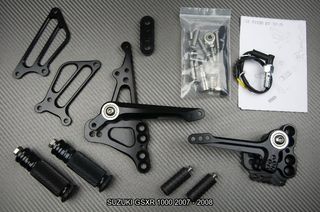 Estriberas retrasadas SUZUKI GSXR 1000 2007 - 2008