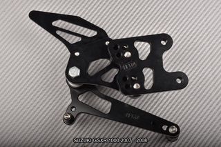 Estriberas retrasadas SUZUKI GSXR 1000 2007 - 2008