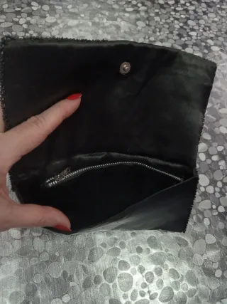 Bolso fiesta negro pedrería