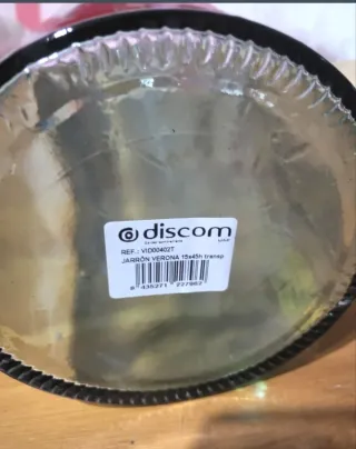 Lote 2 jarrones Verona cristal