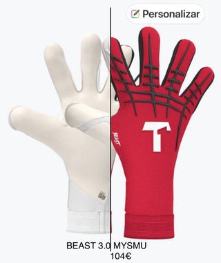 Guantes de portero T1TAN con descuento 20%
