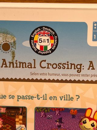 Gioco Wii Animal Crossing: Andiamo in città