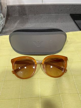 Gafas de sol Emporio Armani Marrón/Naranja